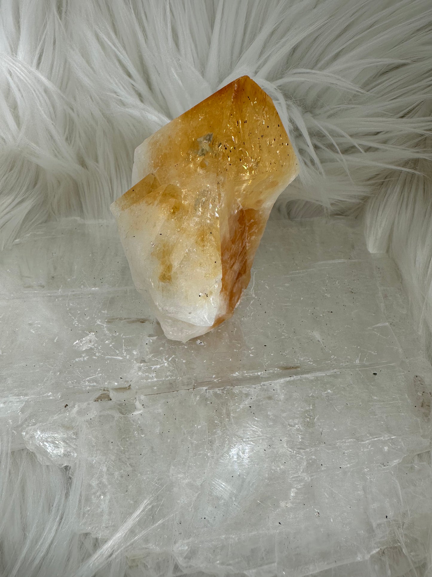 Citrine Rough Polished Point