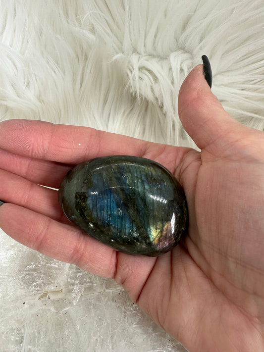 Labradorite Palm Stone