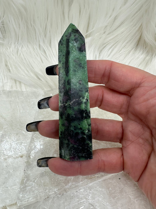 Ruby Zoisite Point