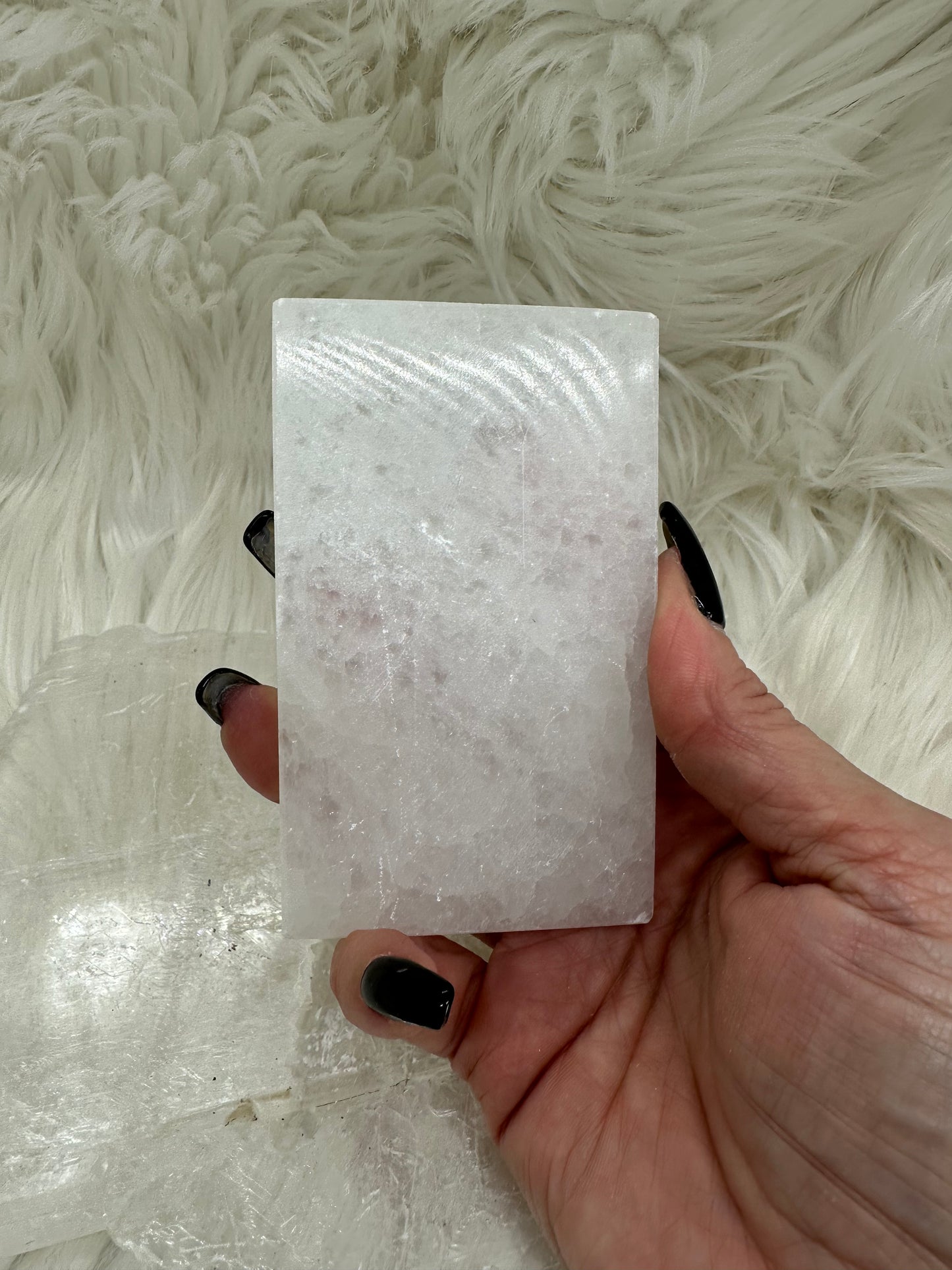 Selenite Plate Rectangle