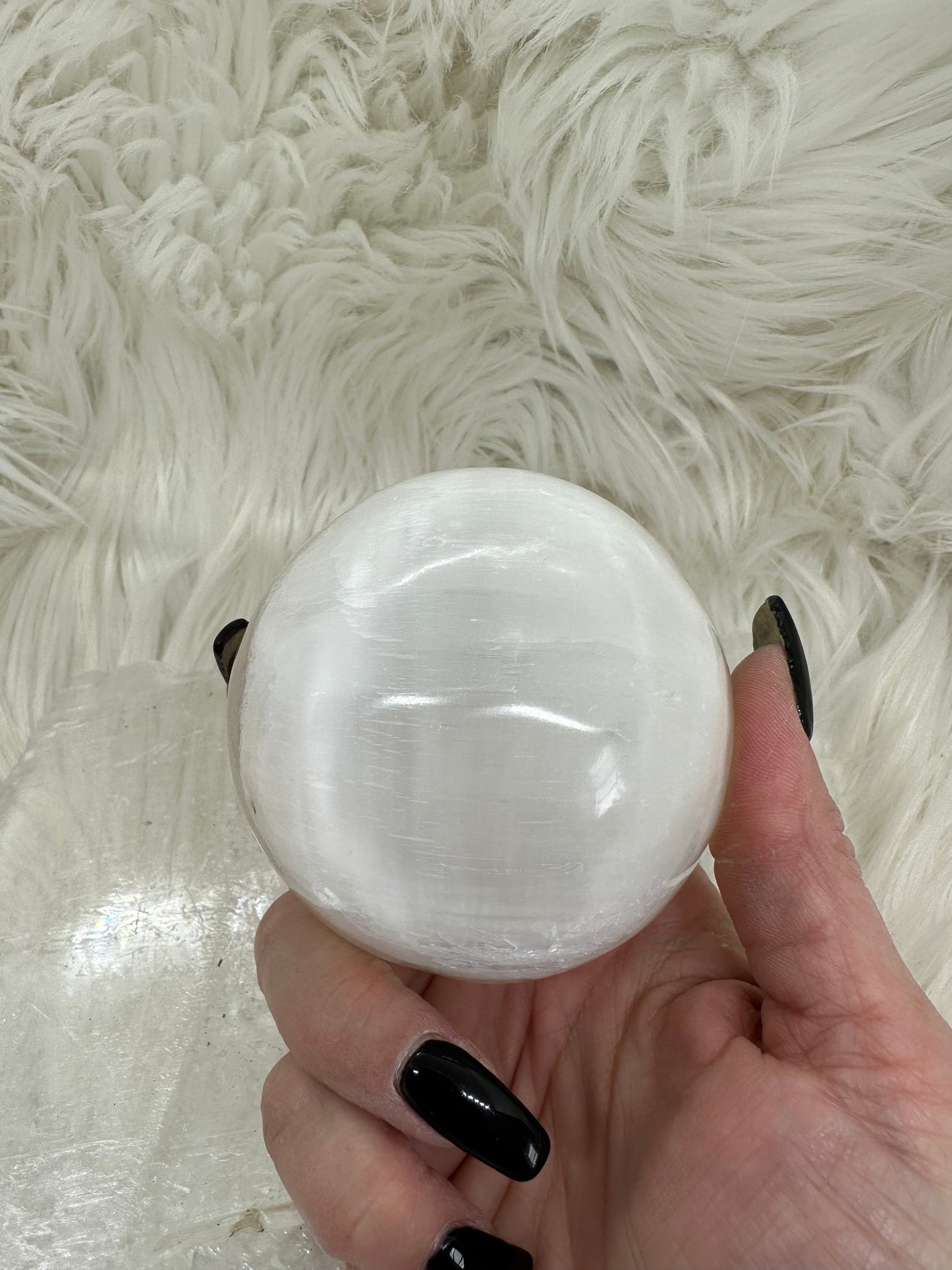 Selenite Sphere Medium