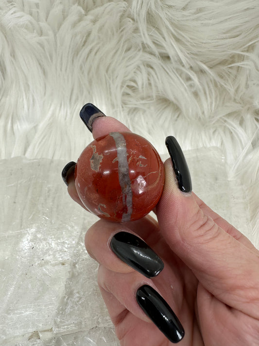 Red Jasper Sphere