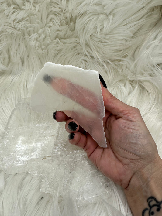 Selenite Plate