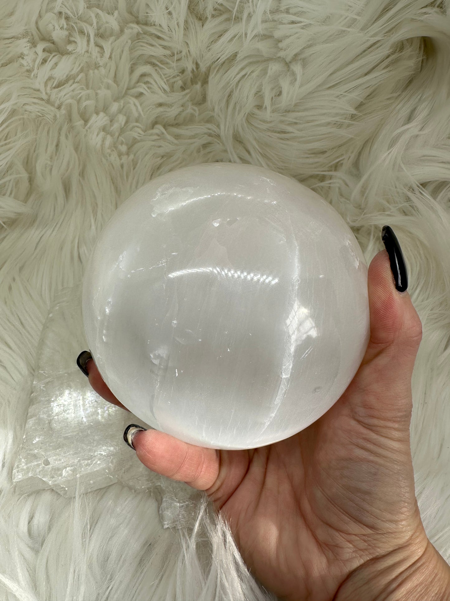 Selenite Sphere Large