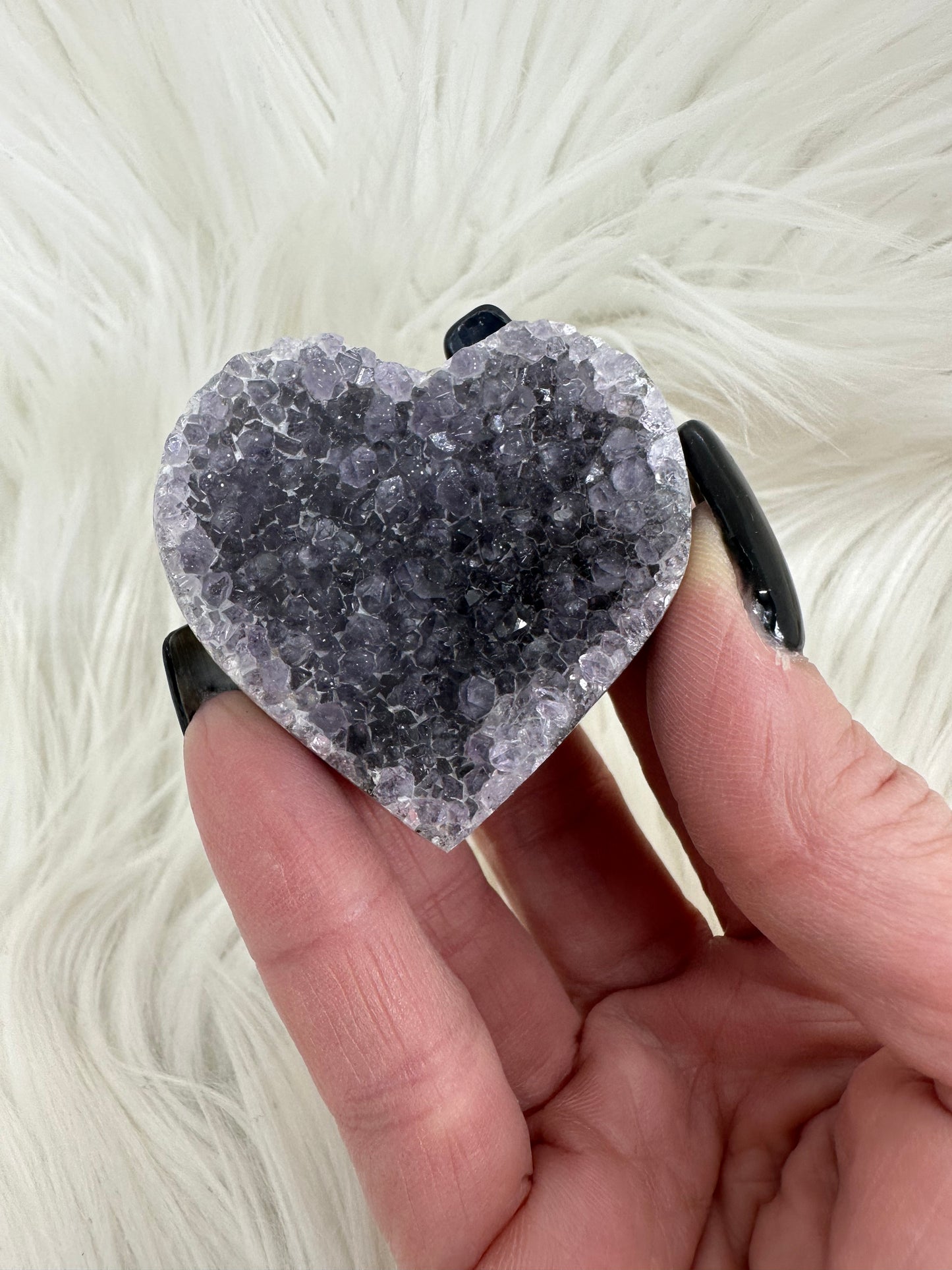 Amethyst Heart