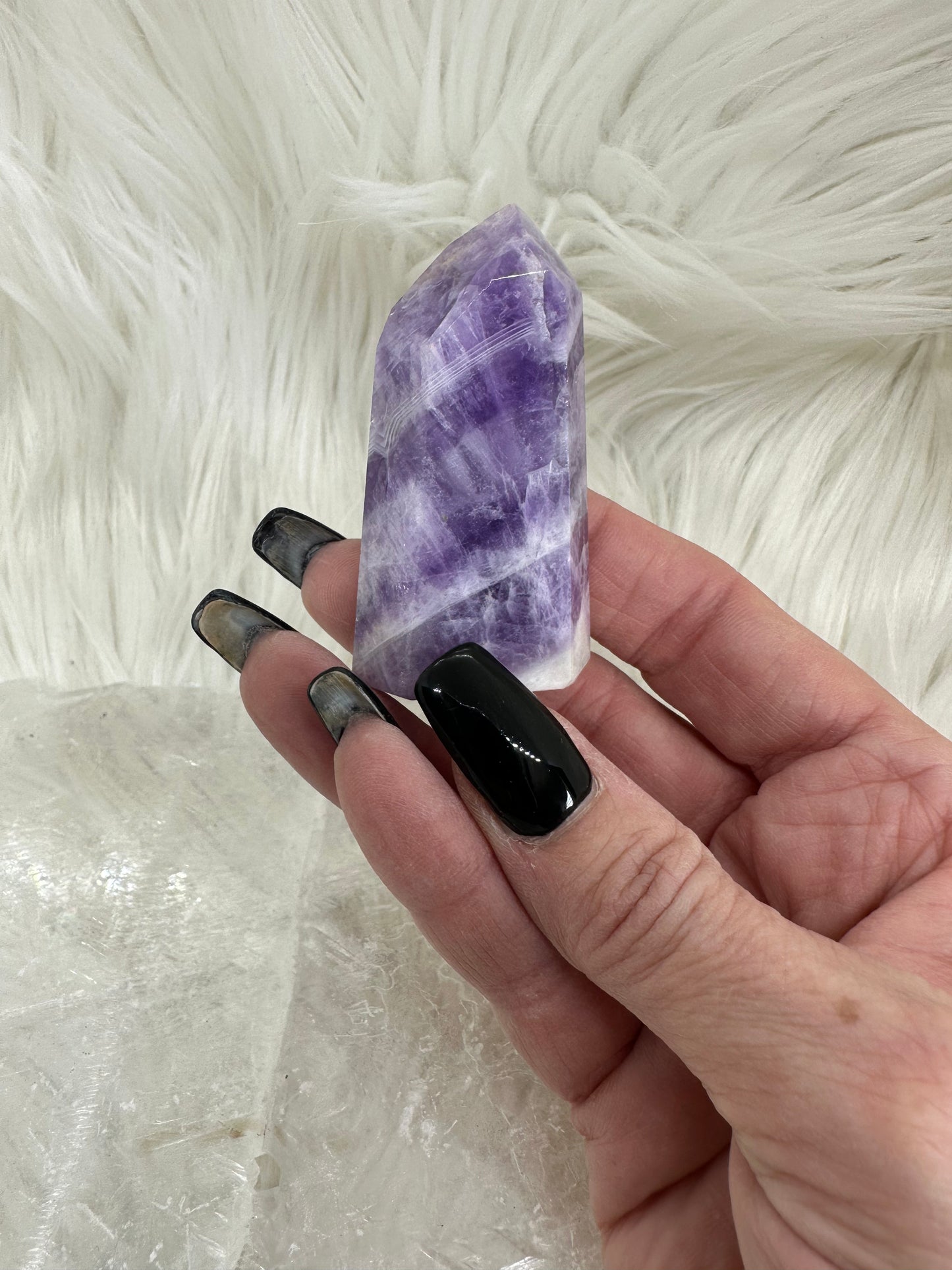 Chevron Amethyst Point